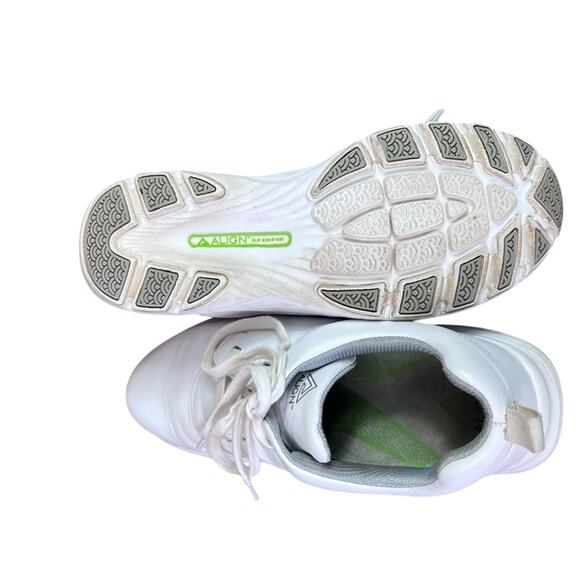 Nurse Mates Align Velocity Shoes Women's Size 10 White  Medical Work Leather - Picture 6 of 15